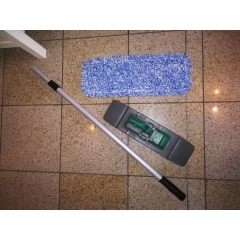 CleanSmart ® Bodenset GIGA - Klapphalter inkl. Teleskopstiel + Bodenpad